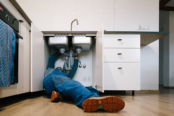 Professional Pipe Repair technician working in Asheville, NC
